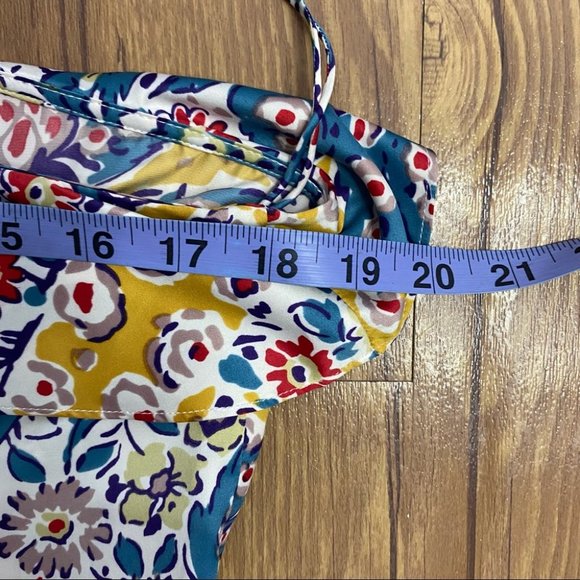 Ted Baker London Samba Printed Top Size 2 - Picture 6 of 12